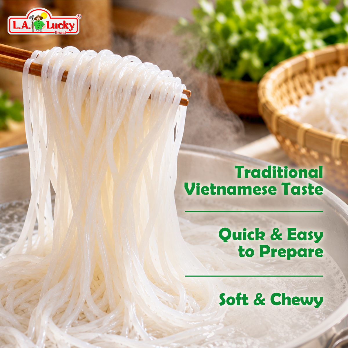 TUFUCO Bun Tuoi rice vermicelli noodle texture and preparation ideas