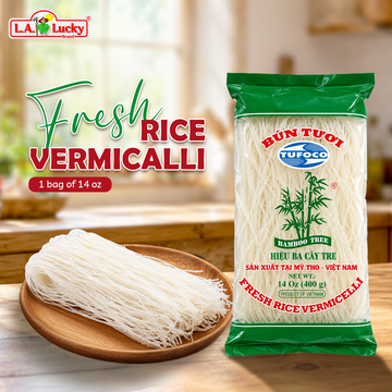 TUFUCO Bun Tuoi rice vermicelli, one 14 oz bag