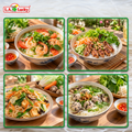TUFUCO Bun Tuoi rice vermicelli in soup, noodle bowls and stir-fry