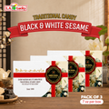Viet Xua black and white sesame candy pack of 3 boxes