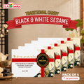 Viet Xua black and white sesame candy pack of 5 boxes