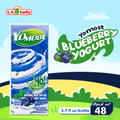 Yomost blueberry mint yogurt drink 48 pack, 170 mL bottle